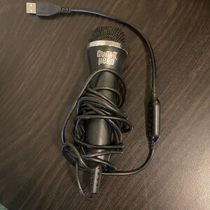 Guitar Hero USB Microphone - Black